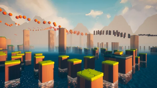 Block Rush: Mega Obby screenshot 1