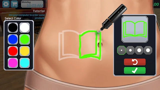 Tattoo Studio Simulator screenshot 3