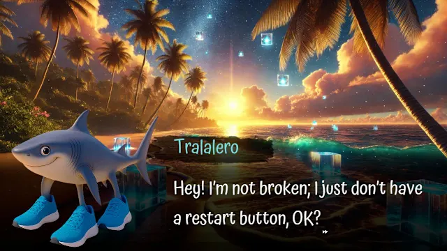Brainrot: Tralalero and The Lost Soul of AI screenshot 0