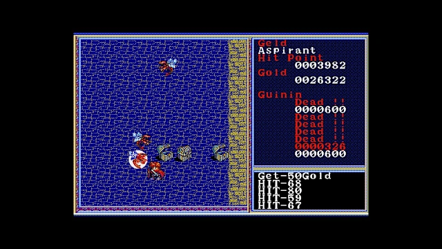 EGGCONSOLE Revival Xanadu II PC-9801 screenshot 1