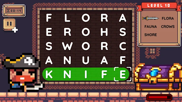 Word Quest Pirates screenshot 3