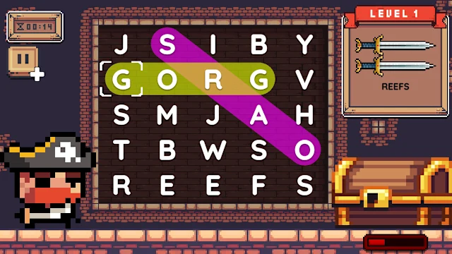 Word Quest Pirates screenshot 4