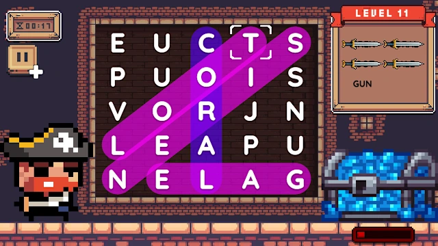 Word Quest Pirates screenshot 0