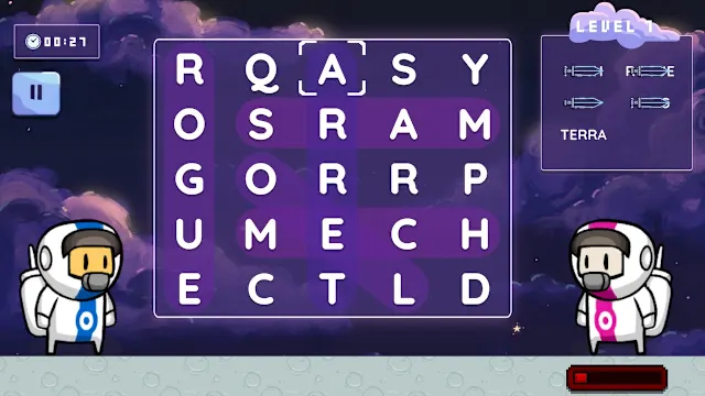 Word Quest Space screenshot 0