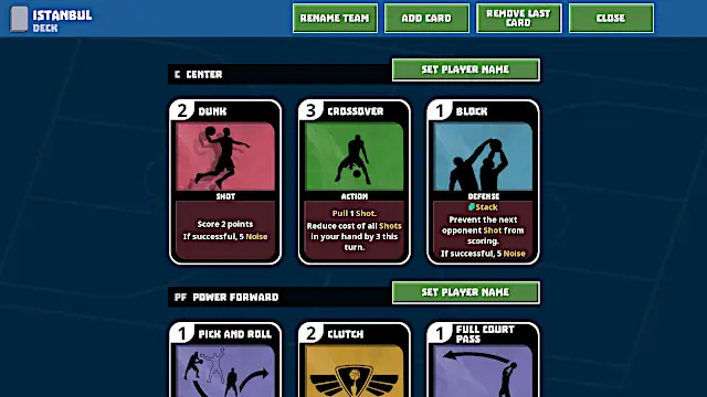 Clutchtime: Basketball Deckbuilder screenshot 3