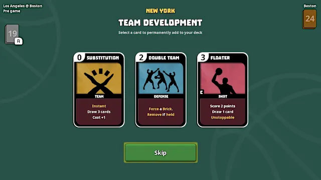 Clutchtime: Basketball Deckbuilder screenshot 6