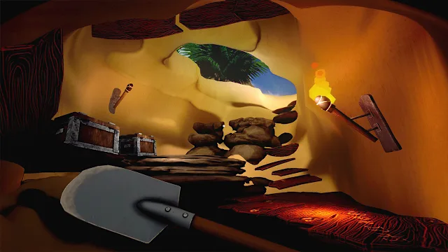Hole Digging Beach Simulator screenshot 1