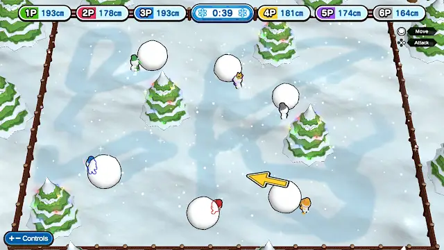 Slide! Throw! Snow Party screenshot 4