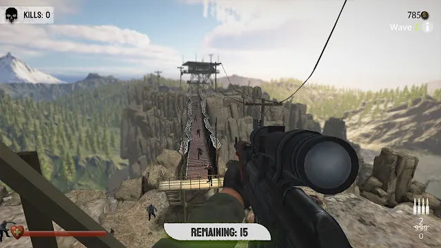 Zombie Gorge: Survival Defense screenshot 4