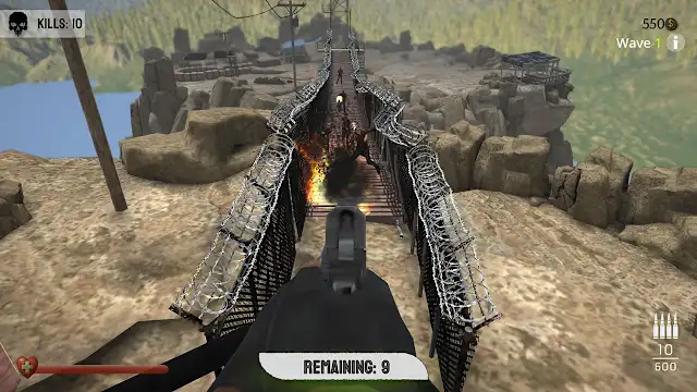Zombie Gorge: Survival Defense screenshot 1