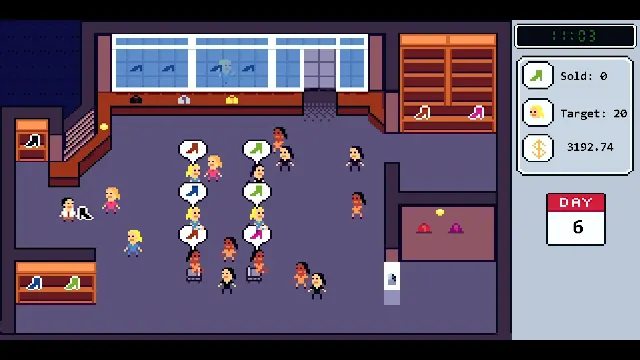 Shoe Salesman Mania screenshot 1