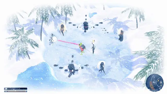 Froggy Hates Snow screenshot 0