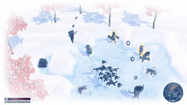 Froggy Hates Snow screenshot 1