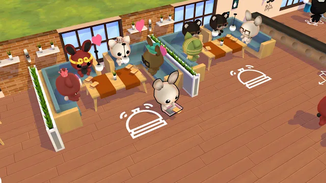 Funny Animal Cafe screenshot 2