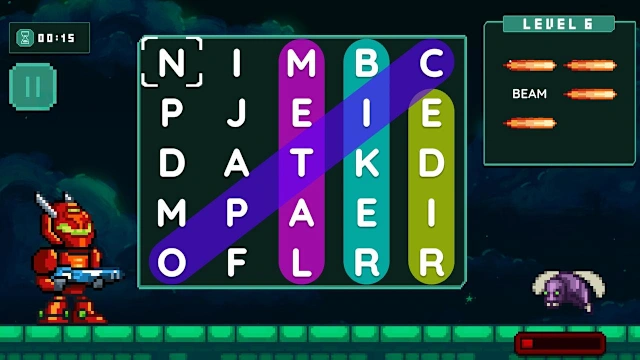 Word Quest Cyberpunk screenshot 1