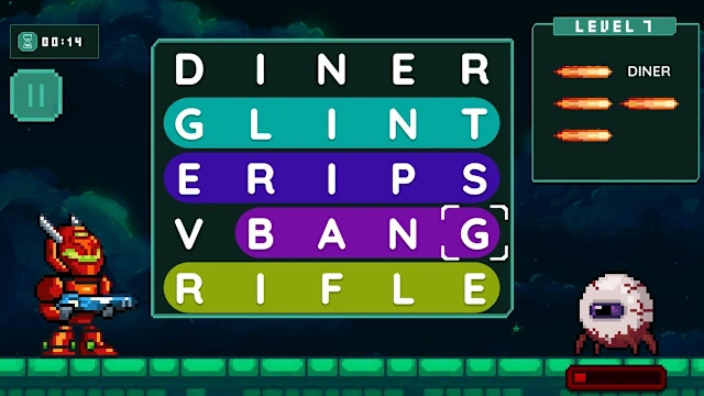 Word Quest Cyberpunk screenshot 0