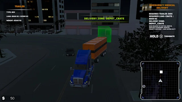 Truck Simulator: Delivery in City screenshot 5