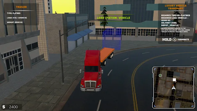 Truck Simulator: Delivery in City screenshot 0
