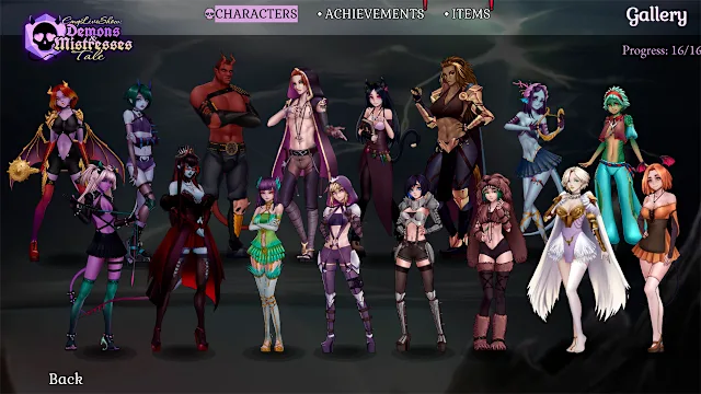EmyLiveShow: Demons and Mistresses Tale screenshot 2