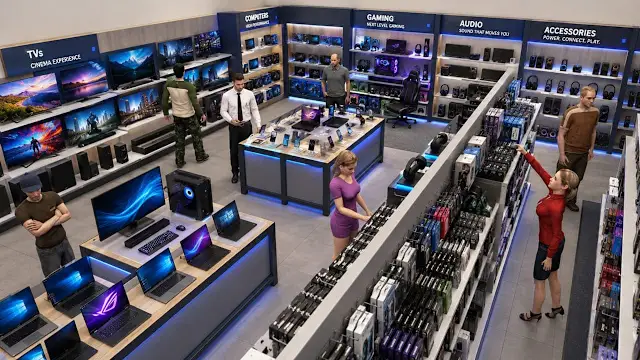 Supermarket Electronic screenshot 4