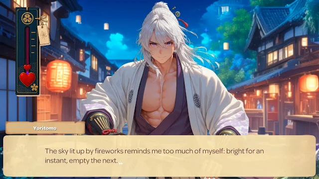 Samurai Shoguns Heart: Romance Among the Cherry Blossoms screenshot 0