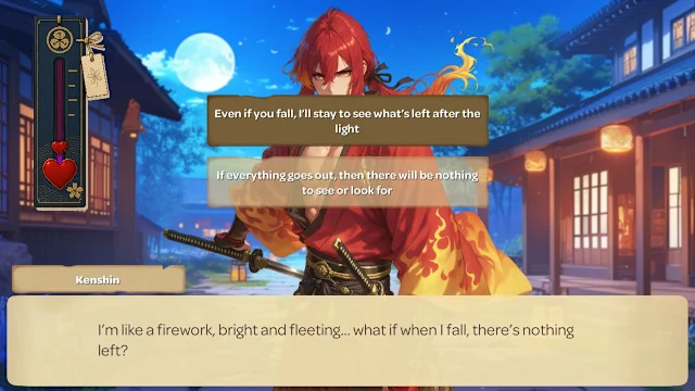 Samurai Shoguns Heart: Romance Among the Cherry Blossoms screenshot 1