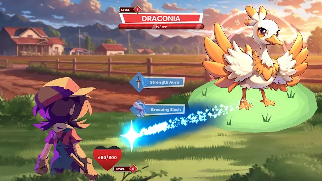 Farm Love Legend: Transform your Animals into Anime Girls screenshot 1