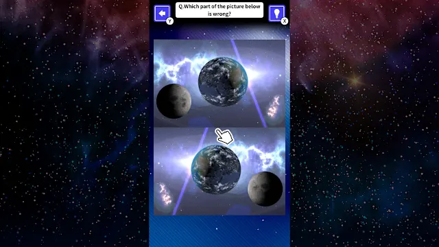 Train Your Brain! Spot the Difference with space Photos screenshot 0