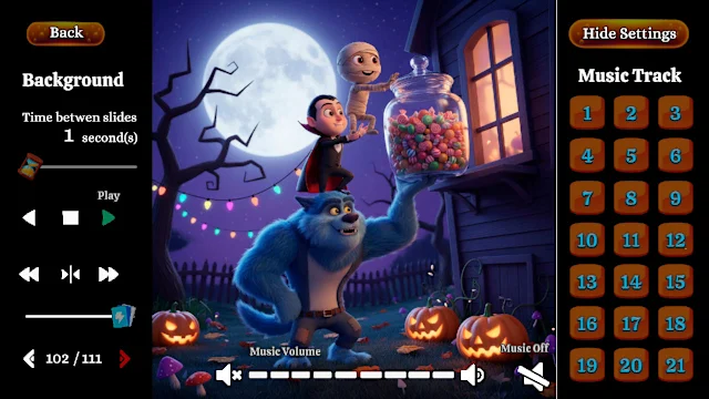 Spooky Sweets: Screen Backgrounds screenshot 4