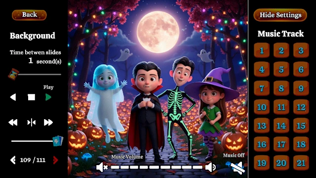 Spooky Sweets: Screen Backgrounds screenshot 5