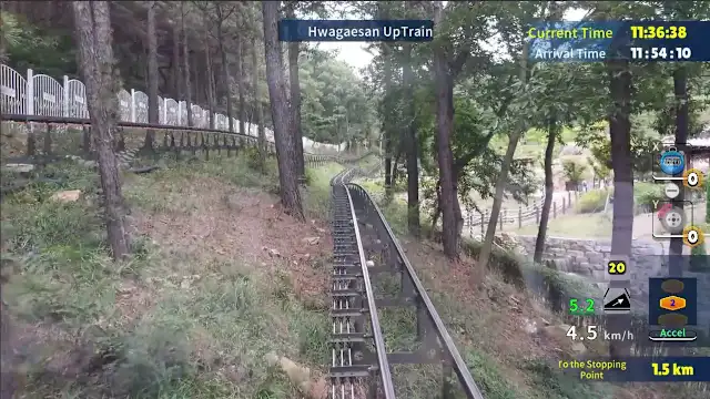 Korean Monorail Panorama Line Hwagaesan screenshot 5