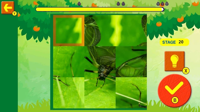 Brain Workout!Spinning Insect Puzzle screenshot 1