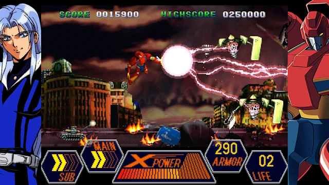 70s-style Robot Anime Geppy-X screenshot 1