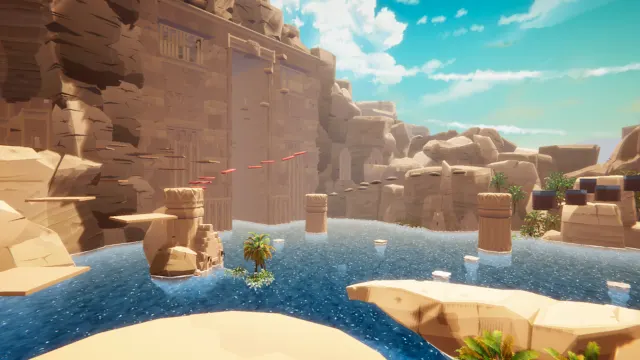 Oasis Obby Parkour screenshot 4
