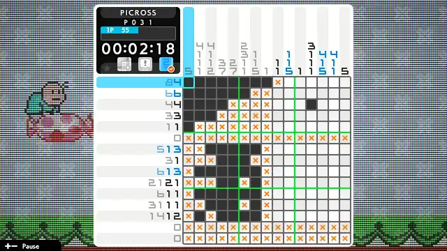 PICROSS S KONAMI ANTIQUES edition screenshot 3