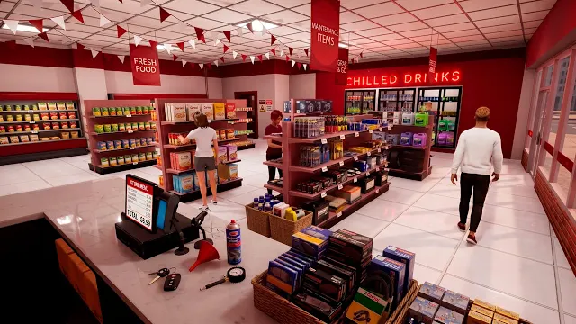 Supermarket Gas Station Simulator screenshot 3