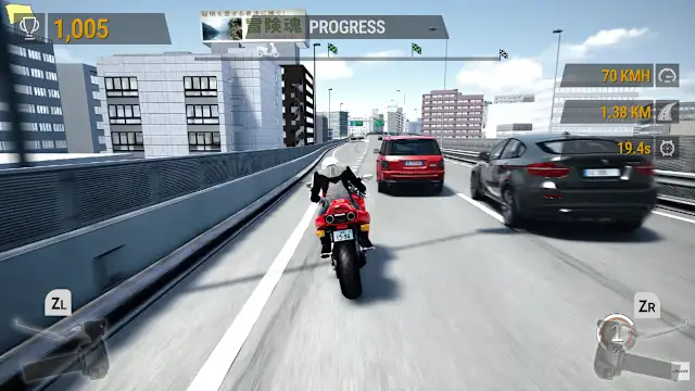 Moto Racer Highway Traffic screenshot 5