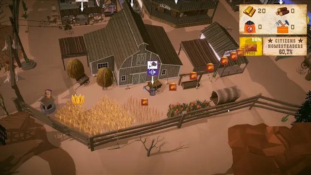 YellowPips, wild west apocalyptic screenshot 2