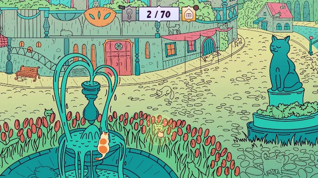 Cats Visiting Cozy Town screenshot 4