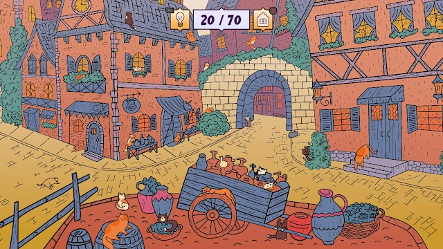 Cats Visiting Cozy Town screenshot 3