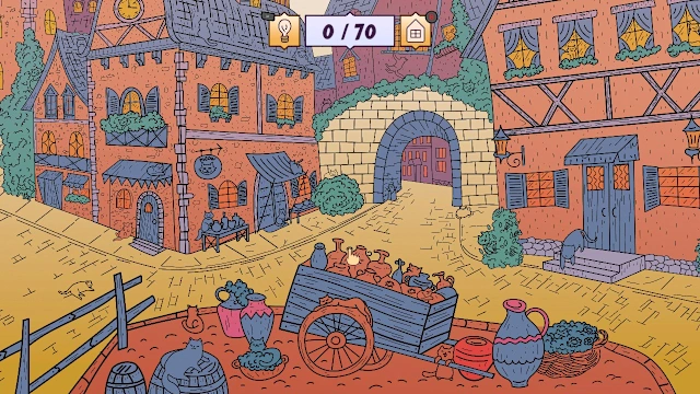 Cats Visiting Cozy Town screenshot 2