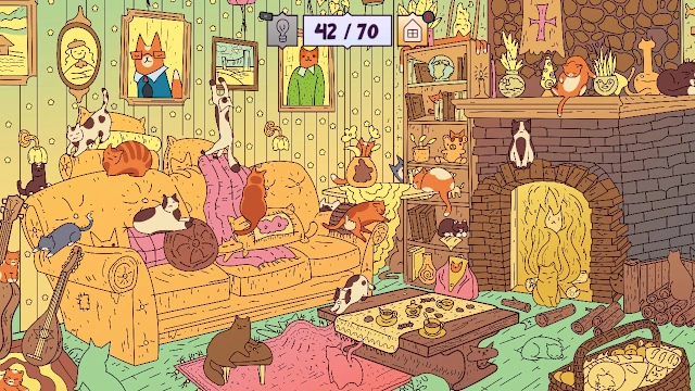 Cats Visiting Cozy Town screenshot 0