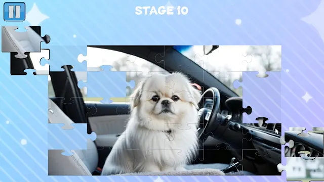 Puffy Dog Puzzle screenshot 3