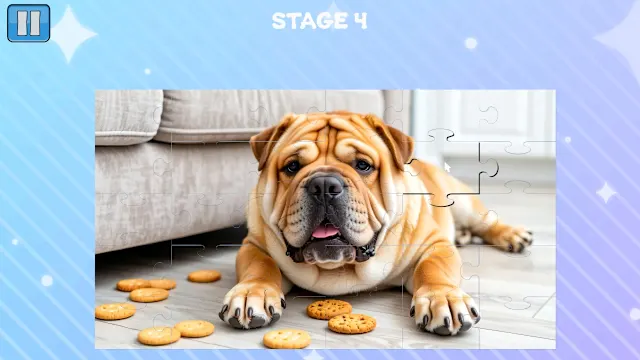Puffy Dog Puzzle screenshot 0