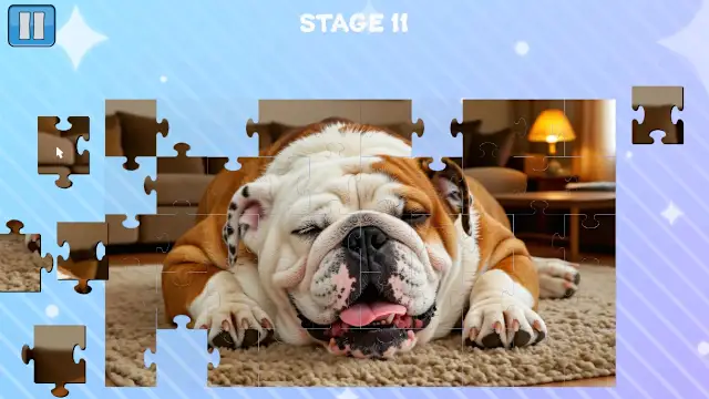Puffy Dog Puzzle screenshot 2