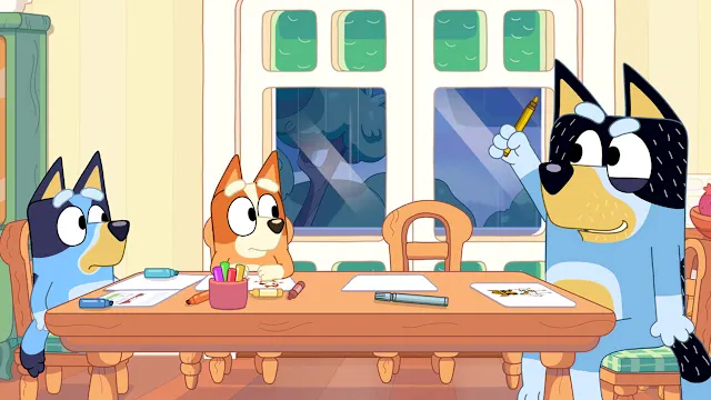 Bluey's Quest For The Gold Pen screenshot 0