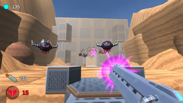 Voxel Panic screenshot 1