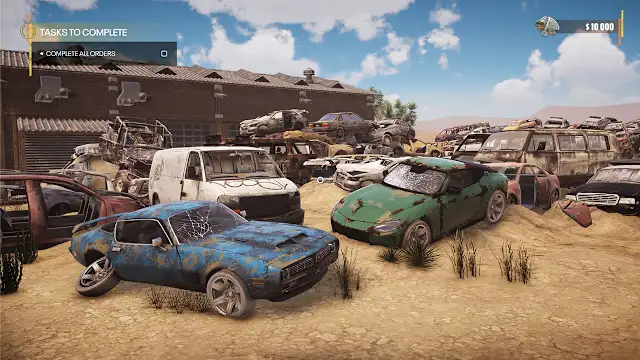 Junkyard Garage Simulator screenshot 3