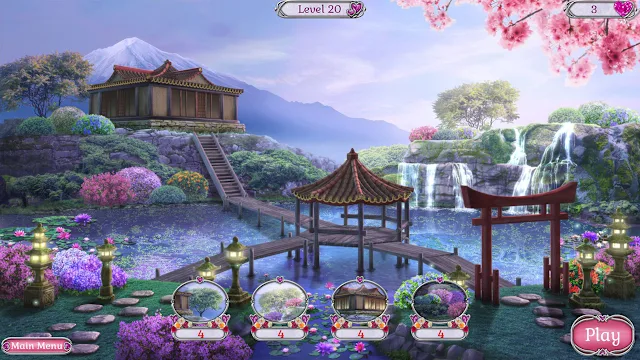 Jewel Match Solitaire L'Amour screenshot 1