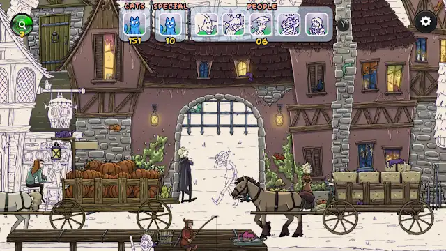 Hidden Cats in Spooky Village screenshot 4